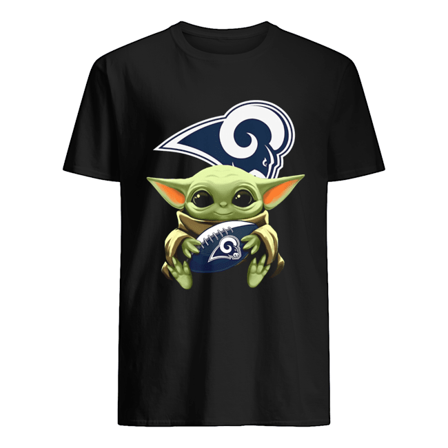 Star Wars Baby Yoda Hug Los Angeles Rams shirt