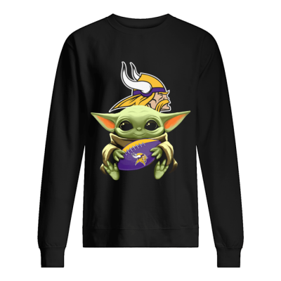 Star Wars Baby Yoda Hug Vikings sweat