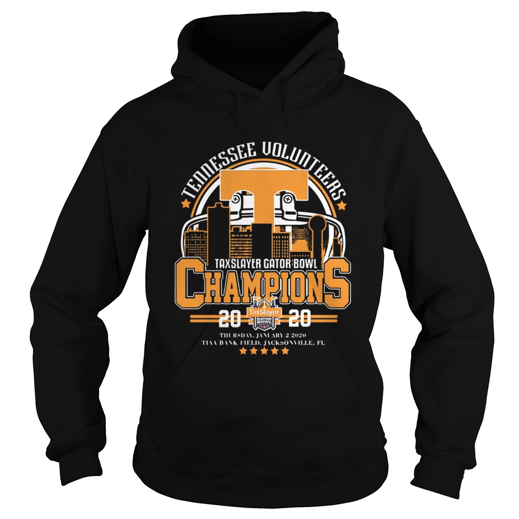 Tennessee volunteers Taxslayer Gator bowl Champions 2020 Hoodie