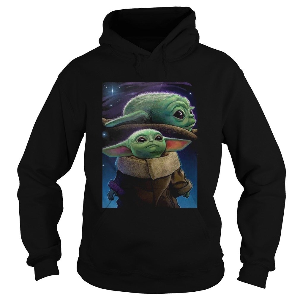 The Mandalorian Baby Yoda poster Hoodie