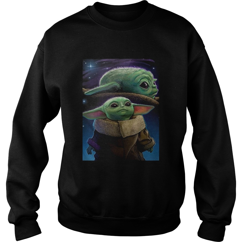 The Mandalorian Baby Yoda poster Sweatshirt