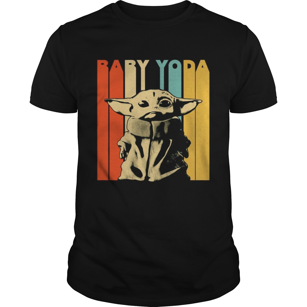 The Mandalorian baby Yoda vintage shirt