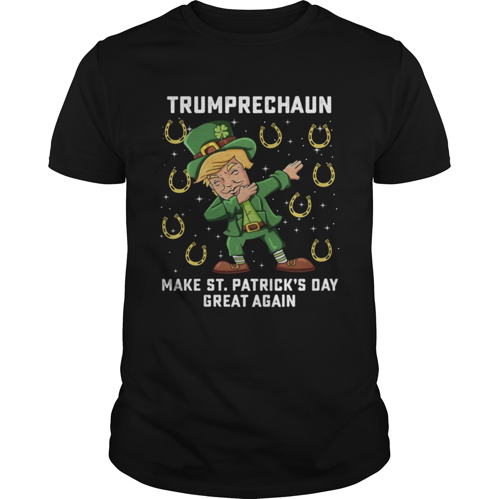 Trumprechaun make st patrick day great again shirt