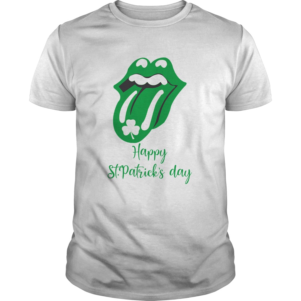 The Rolling Stones St Patrickâ€™s Day shirt