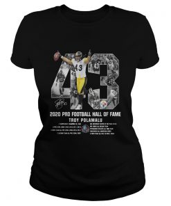 2020 Pro Football Hall Of Fame Troy Polamalu  Classic Ladies