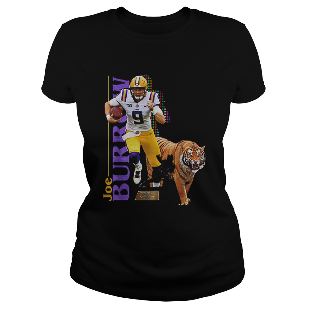 9 Joe Burrow LSU Tigers Classic Ladies