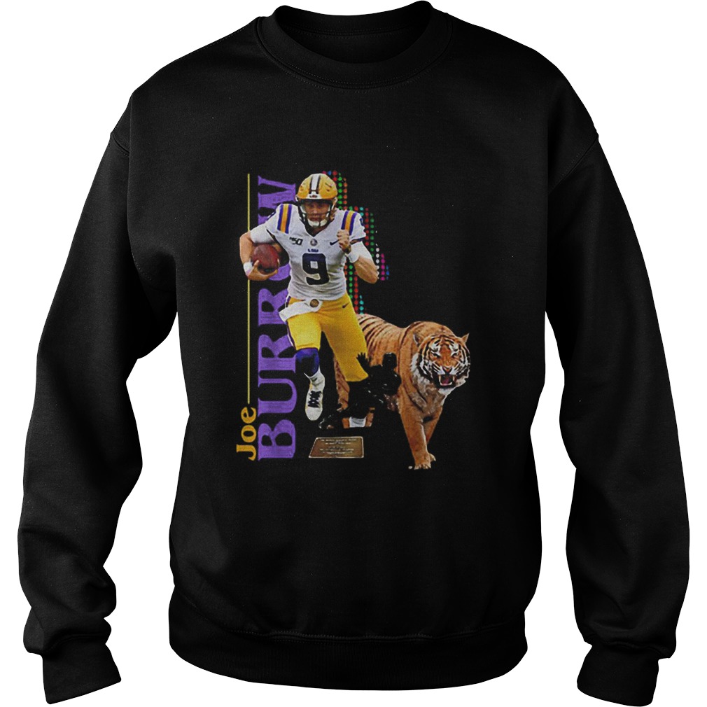 9 Joe Burrow LSU Tigers Sweatshirt