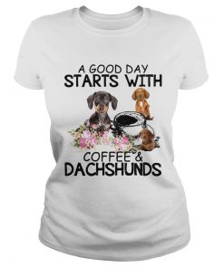 A good day starts with coffees and dachshunds  Classic Ladies