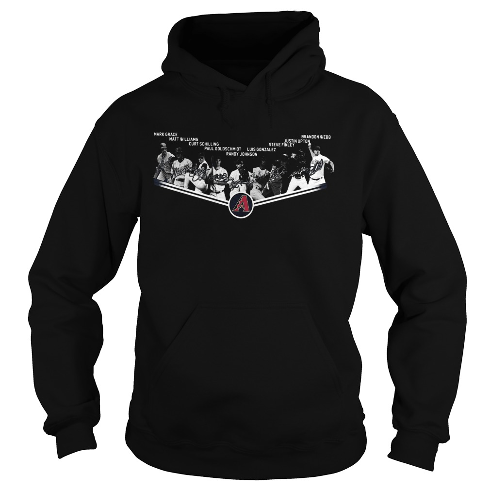 Arizona Diamondbacks Legends Players Team Signature Hoodie