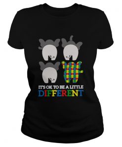 Autism Elephant Its Ok To Be A Little Different  Classic Ladies