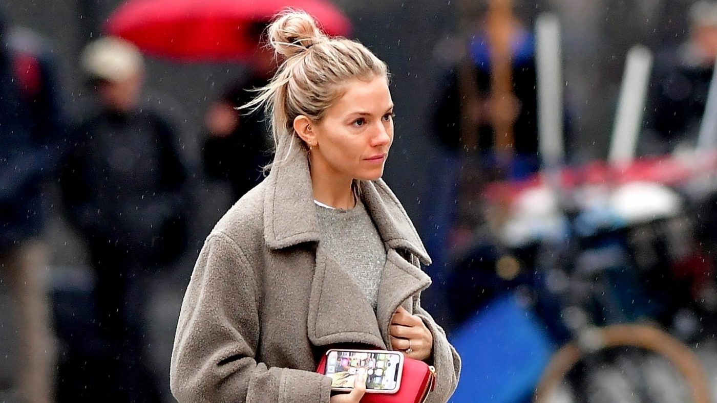 Sienna Miller Gives the House Slipper a High-Fashion Twist