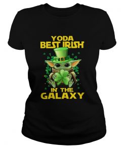 Baby Yoda Best Irish In The Galaxy  Classic Ladies