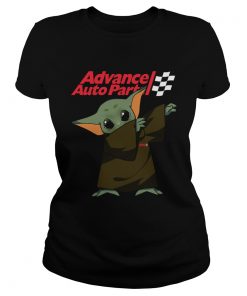 Baby Yoda Dabbing Advance Auto Parts  Classic Ladies