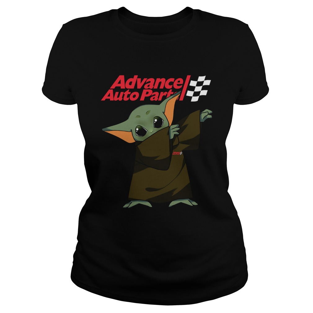 Baby Yoda Dabbing Advance Auto Parts Classic Ladies