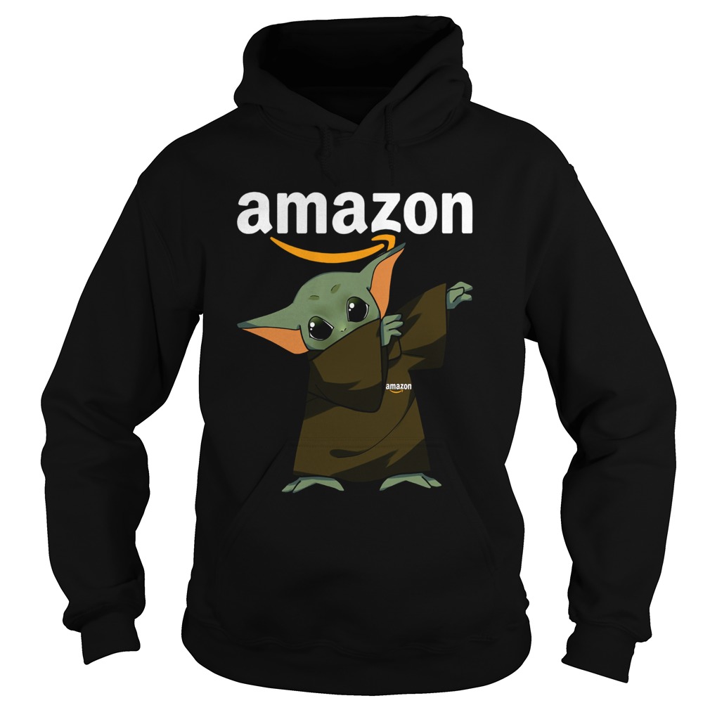 Baby Yoda Dabbing Amazon Hoodie