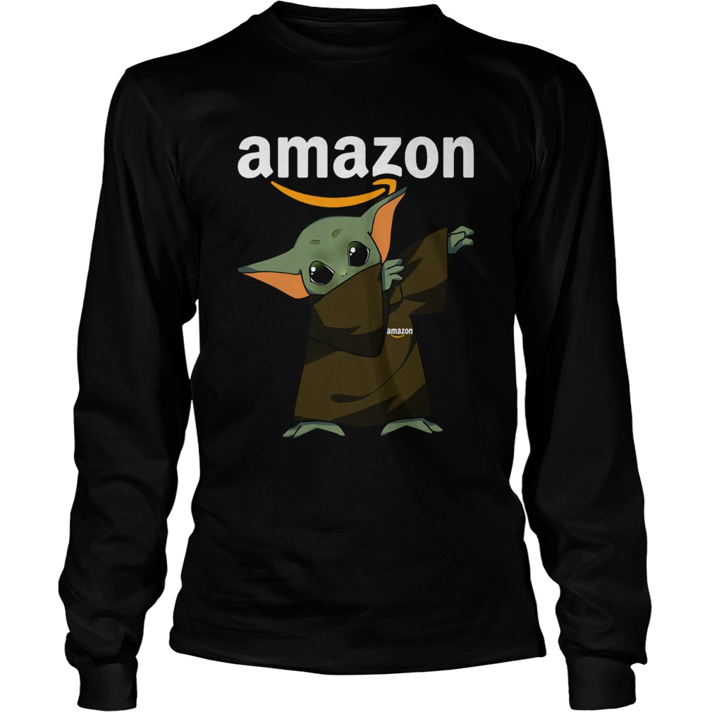 Baby Yoda Dabbing Amazon LongSleeve