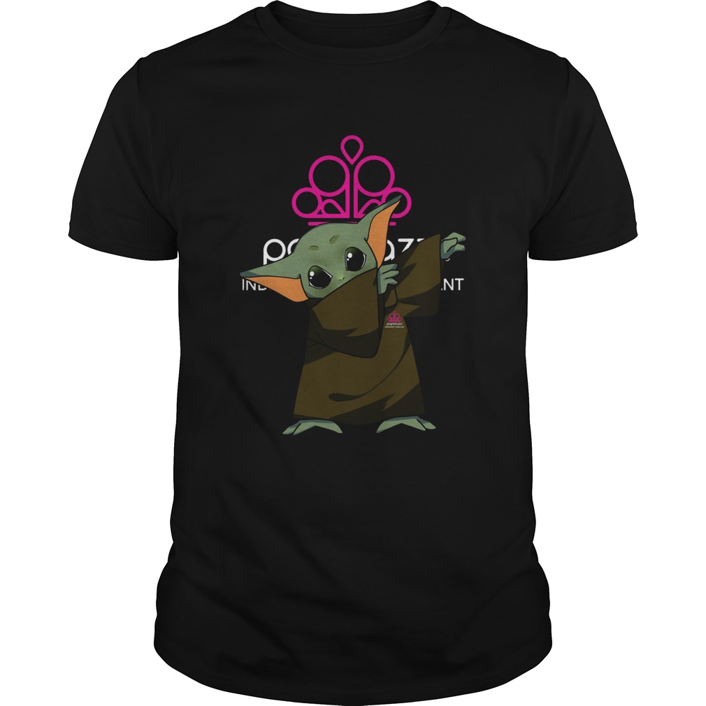 Baby Yoda Dabbing Paparazzi Independent Consultant shirt