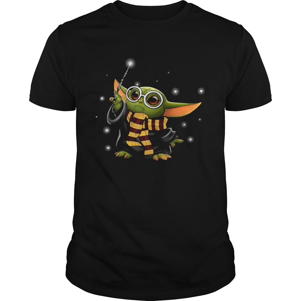 Baby Yoda Harry Potter shirt