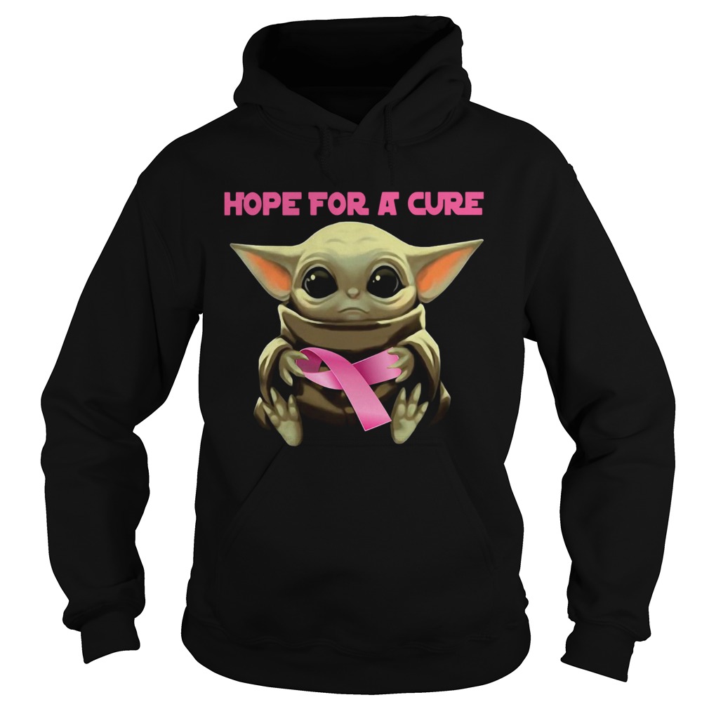 Baby Yoda Hope For A Cure Hoodie