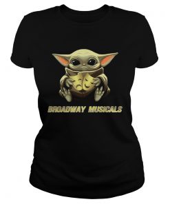 Baby Yoda Hug Broadway Musicals  Classic Ladies