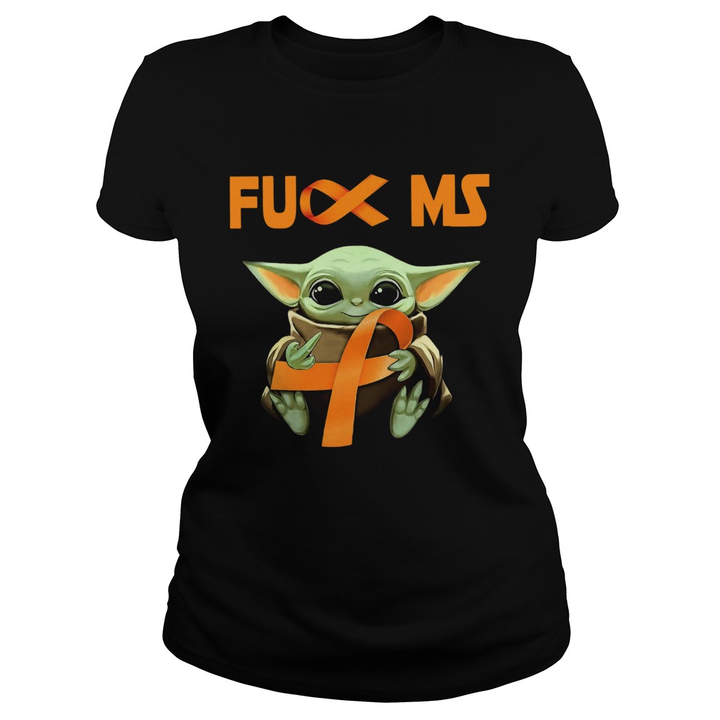 Baby Yoda Hug Fuck MS Classic Ladies