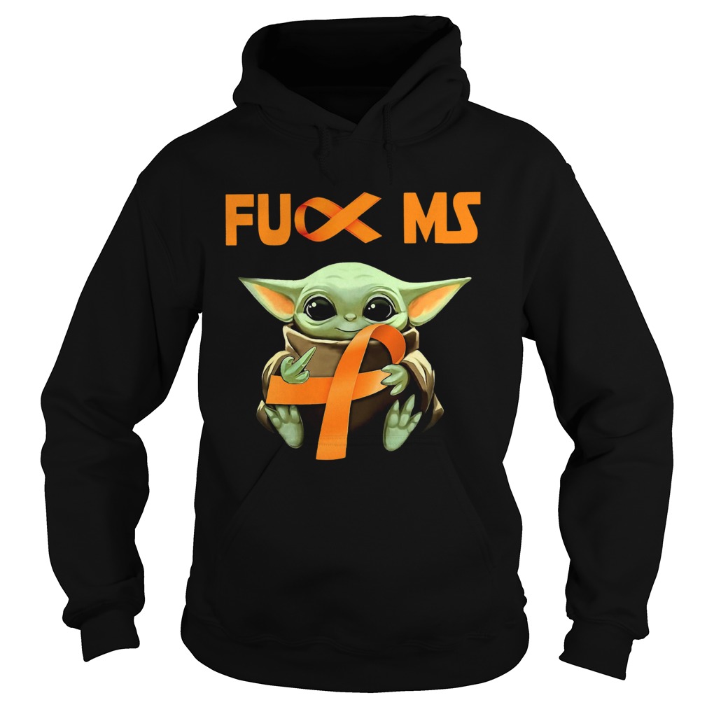 Baby Yoda Hug Fuck MS Hoodie