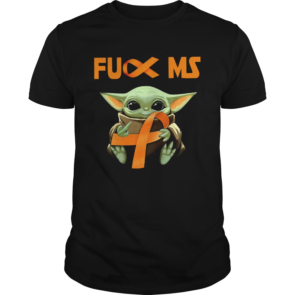 Baby Yoda Hug Fuck MS shirt