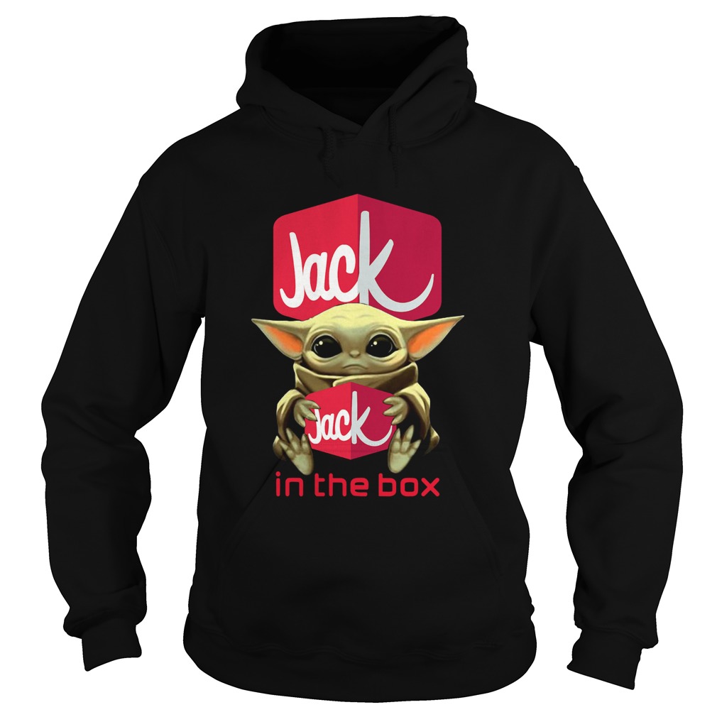 Baby Yoda Hug Jack In The Box  Hoodie