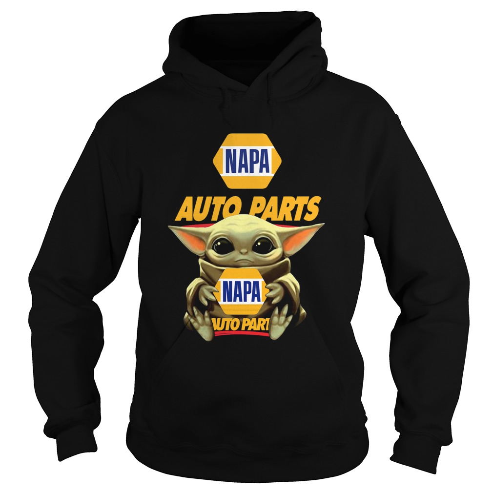 Baby Yoda Hug Napa Auto Parts Hoodie