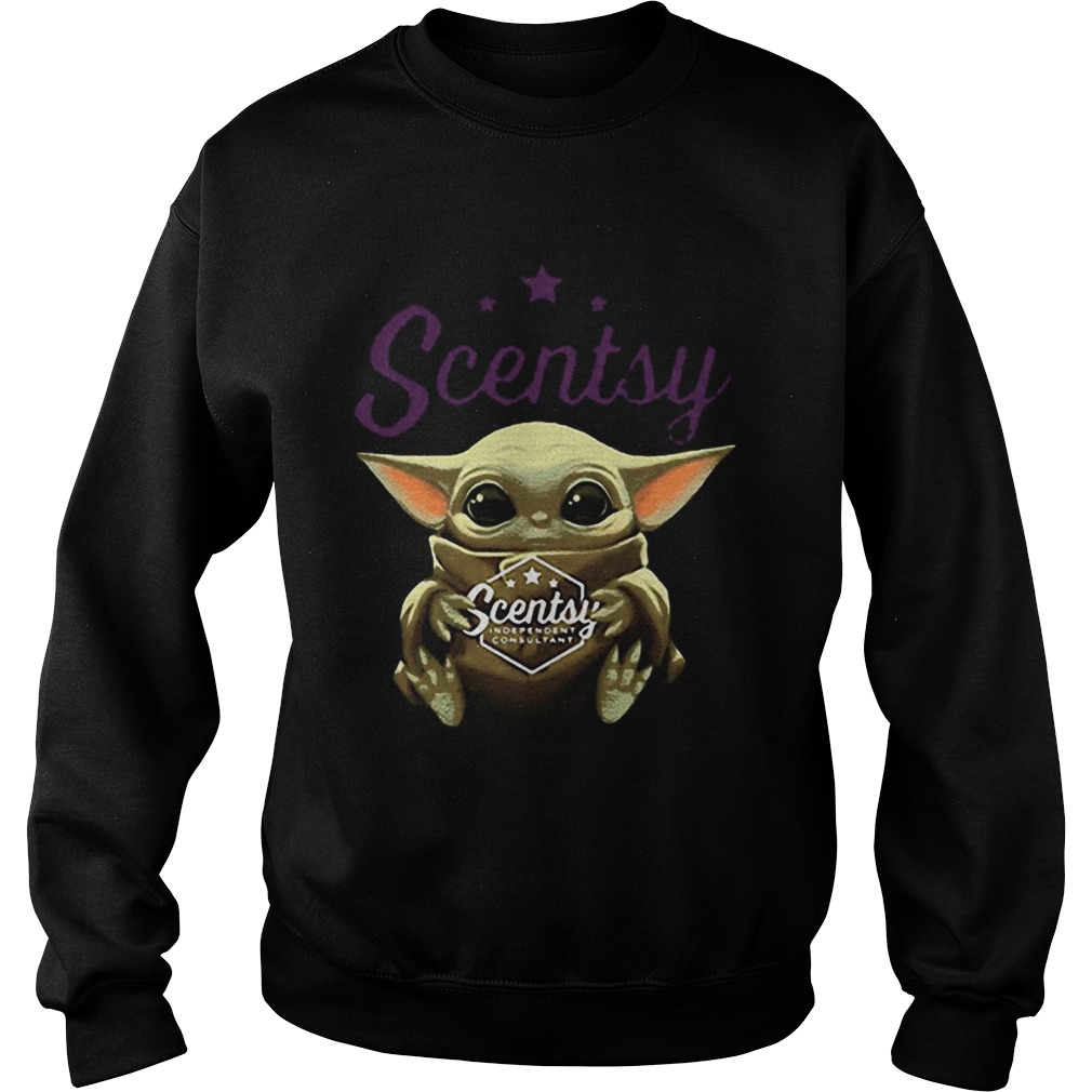 Baby Yoda Hug Scentsy Star Wars Sweatshirt