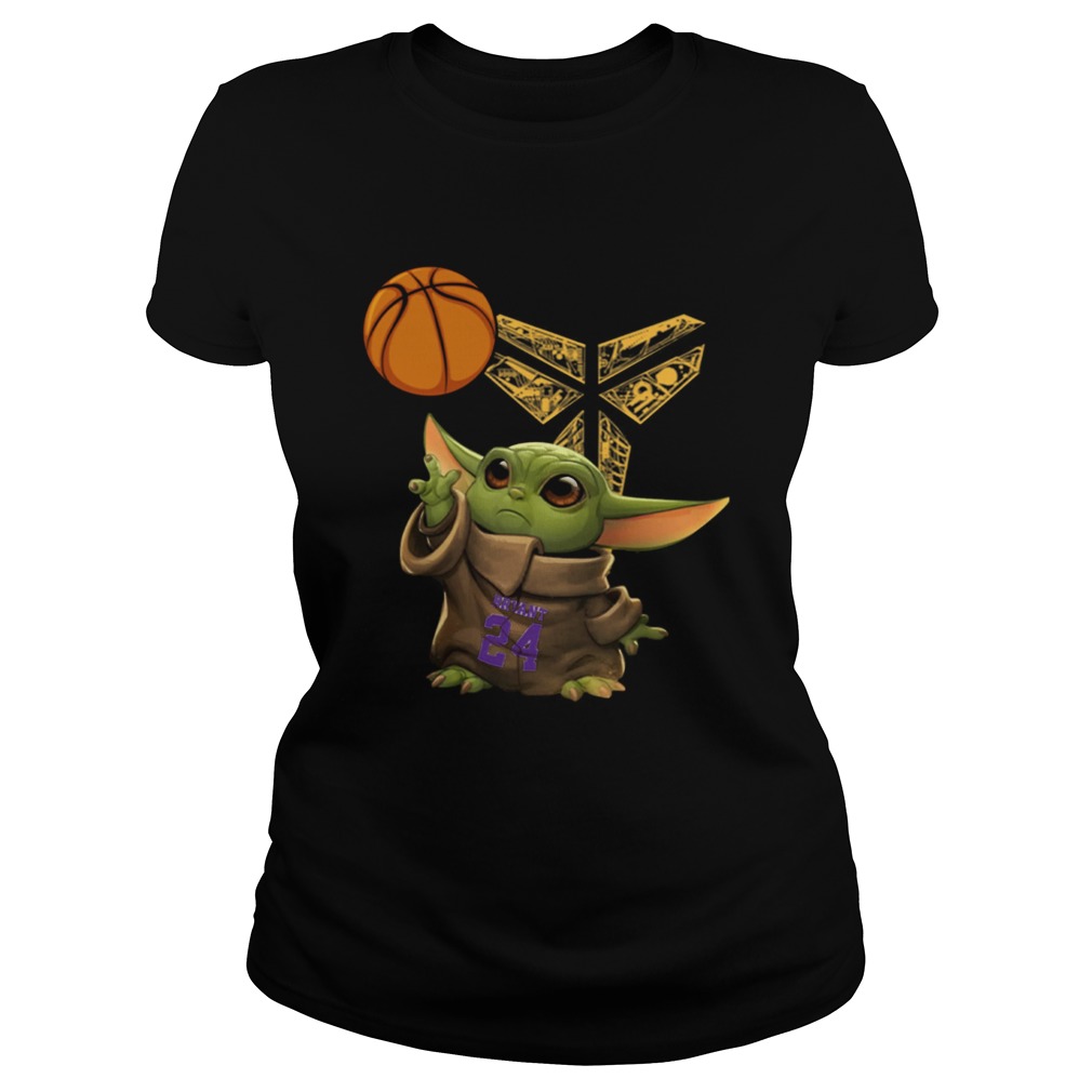 Baby Yoda Kobe Bryant 24 Classic Ladies