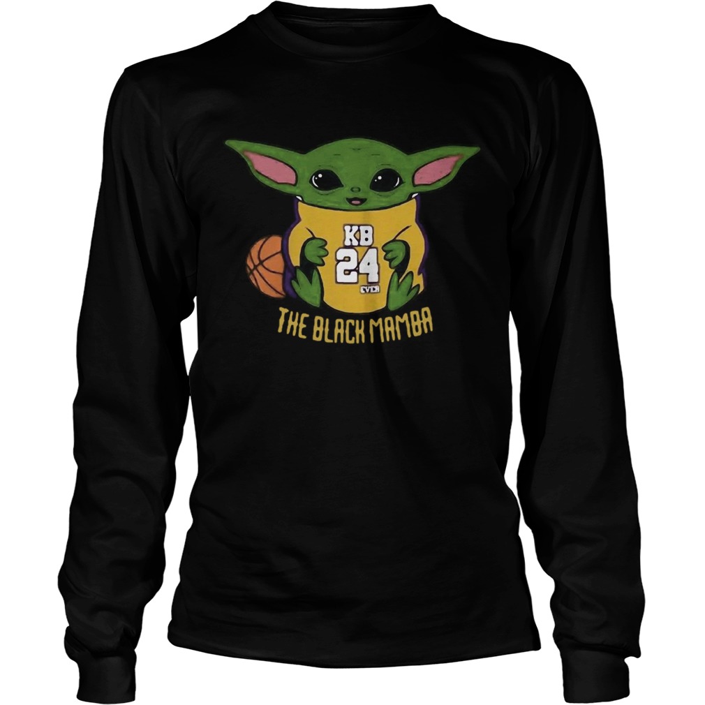 Baby Yoda Kobe Bryant The Black Mamba LongSleeve