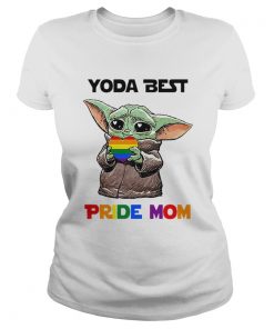 Baby Yoda Lgbt Best Pride Mom  Classic Ladies