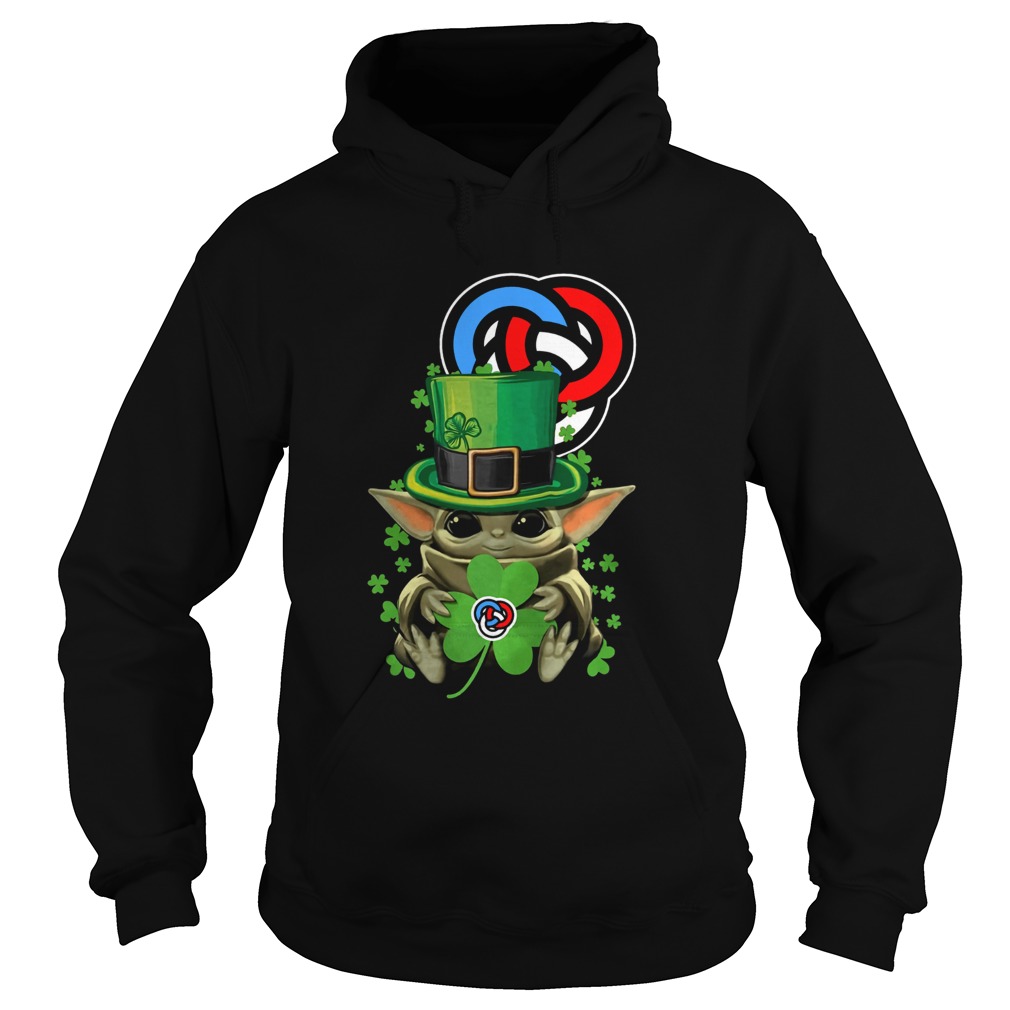 Baby Yoda Primerica Shamrock St Patricks Day Hoodie