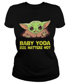 Baby Yoda Size Matters Not  Classic Ladies