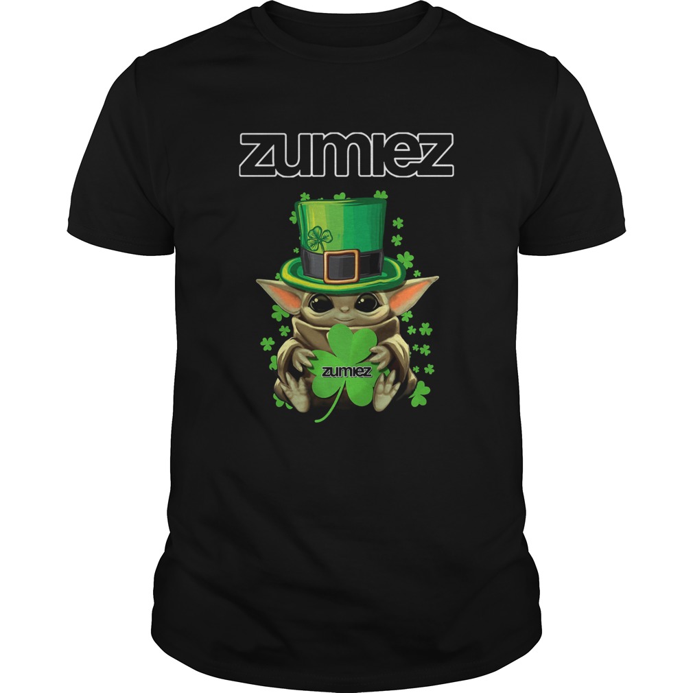 Baby Yoda Zumiez Shamrock StPatricks Day shirt