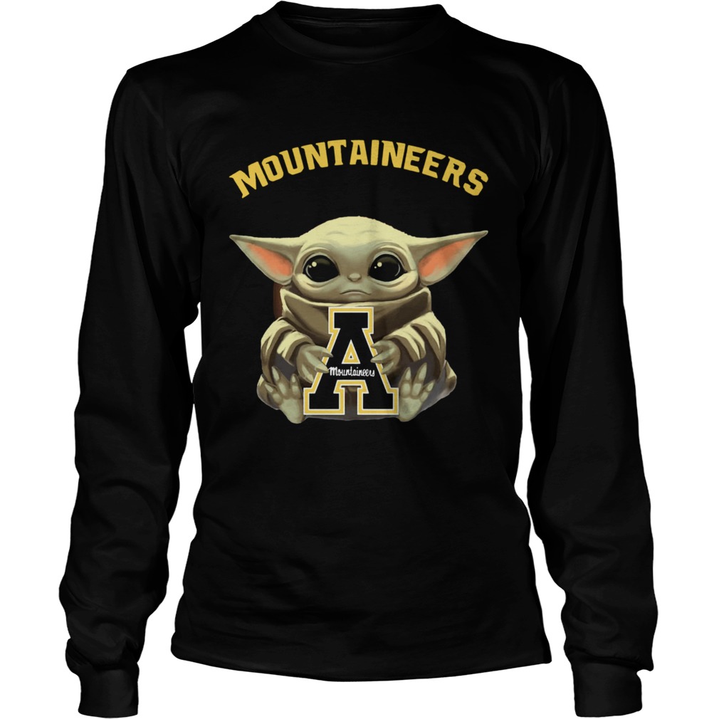 Baby Yoda hug Mountaineers LongSleeve