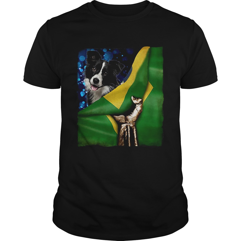 Bandeira do Brasil Border Collie shirt