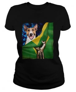 Bandeira do Brasil Bull Terrier  Classic Ladies