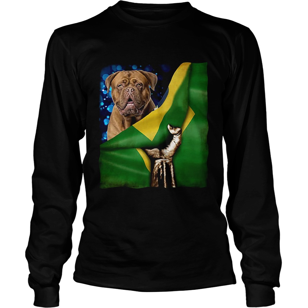 Bandeira do Brasil Dogue de Bordeaux LongSleeve