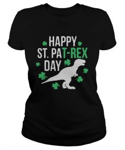 Beautiful Happy St PatRex Day St Patrick PatRex Dinosaur  Classic Ladies