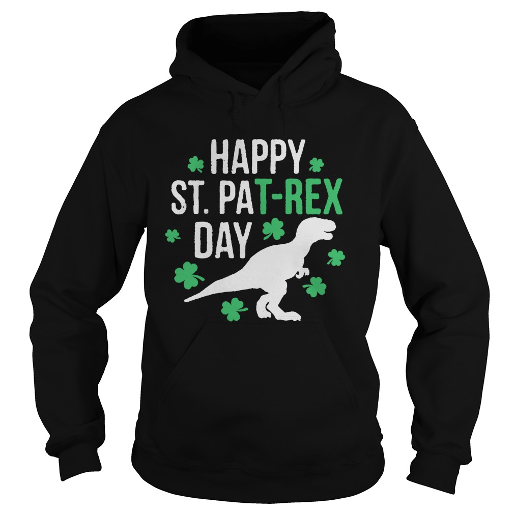 Beautiful Happy St PatRex Day St Patrick PatRex Dinosaur Hoodie