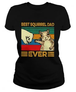 Best Squirrel dad ever vintage  Classic Ladies