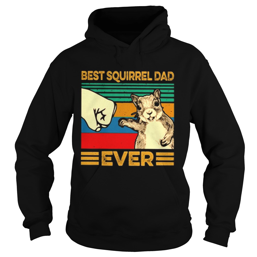 Best Squirrel dad ever vintage  Hoodie