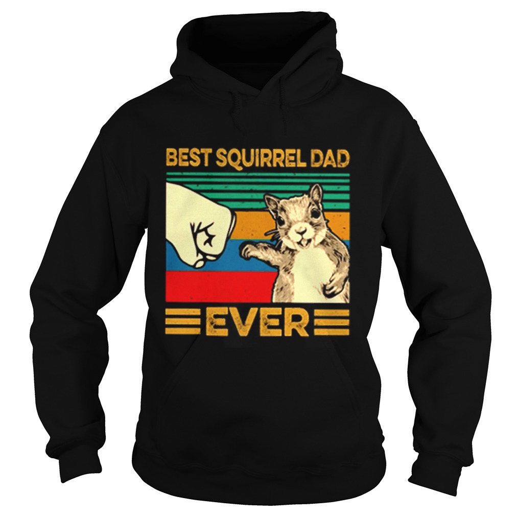 Best Squirrel dad ever vintage Hoodie