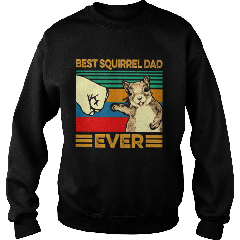 Best Squirrel dad ever vintage  Sweatshirt