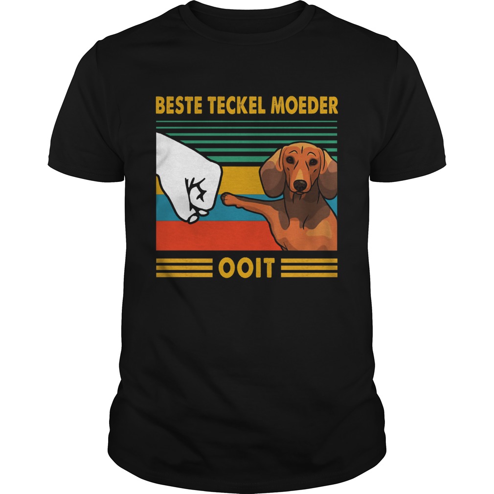 Beste Teckel Moeder Ooit Vintage shirt