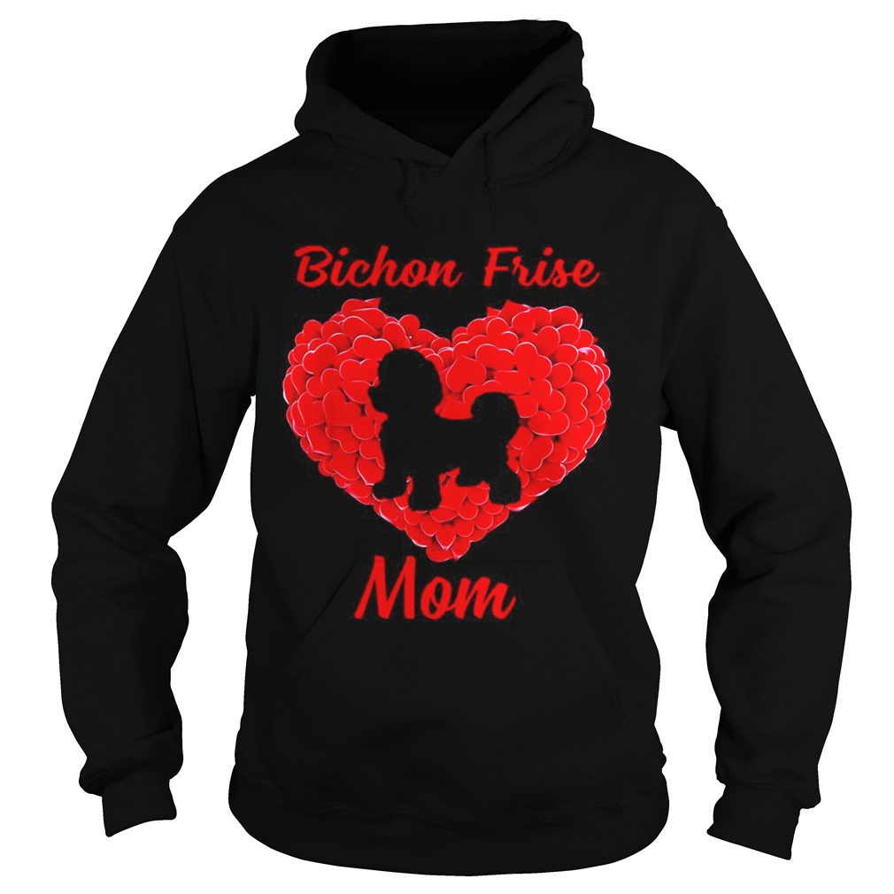 Bichon Frise Dog Mom Hoodie