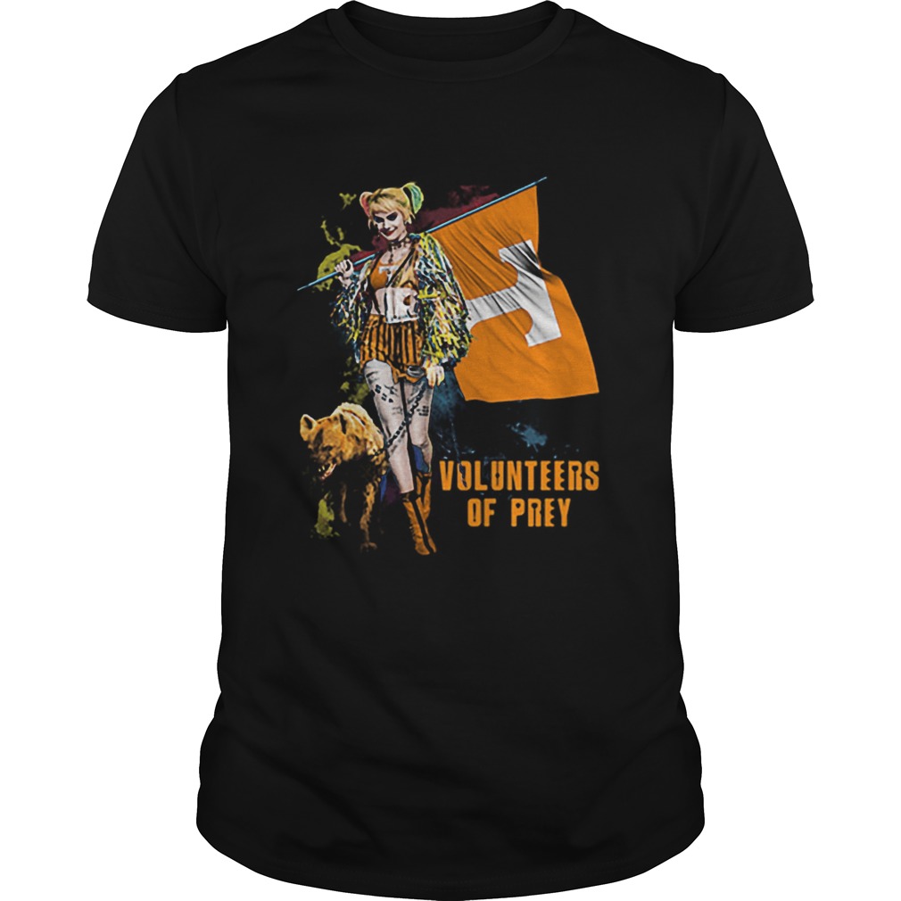 Birds Of Prey Quinn Tennessee Volunteers Of Prey shirt