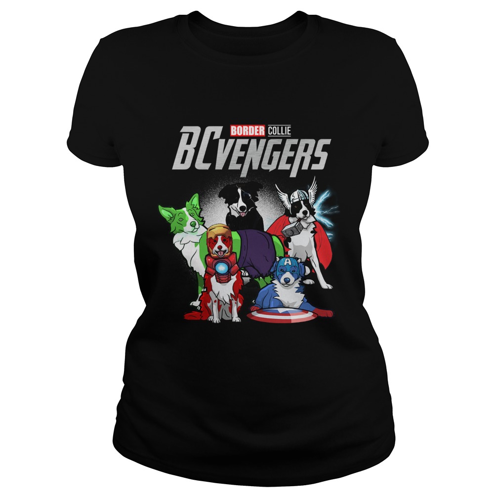 Border Collie BCvengers Marvel Avengers Classic Ladies